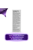 Suda Vitamin Multimen Multivitamin 60 Kapsül 2 Adet thumbnail 2