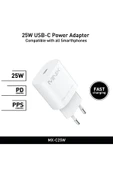 MINIX 25W USB-C Adapter White thumbnail 2