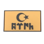 Single Sword GÖKTÜRK Plastik Patch - Peç thumbnail 1