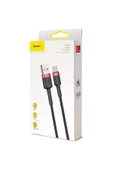 Baseus Catklf-u91 Type-c Cafule Serisi Usb Şarj Ve Data Kablosu 3 Mt thumbnail 2
