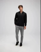 ELLESSE EM601-BK-BLACK-POLO SWEATSHIRT thumbnail 1