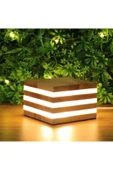 SimaAvize Japanese Solid Wood Masa / Gece Lambası thumbnail 3