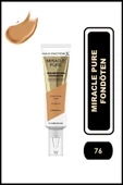 Max Factor Miracle Pure Foundation Warm Golden No:76 thumbnail 1