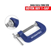 WORKPRO WP232017 50mm G Tipi İşkence thumbnail 3