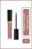 Max Factor Lipfinity Velvet Lipstick Mat Ruj 035 Elgnt Brn thumbnail 1