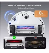 Roborock S8 Pro Plus Çöp İstasyonlu Akıllı Robot Süpürge Beyaz thumbnail 4