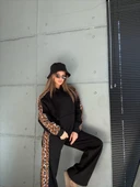Leopar Detaylı Oversize Eşofman Takımı thumbnail 1