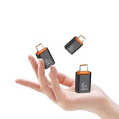 AC-59 Type-C to USB-A OTG Adaptör thumbnail 2