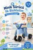 Minik Sürücü İlk Bisikletim Pembe thumbnail 1