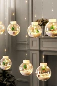 MAGICLEDCORNER Kartopu Yılbaşı Perde Led Işık thumbnail 8