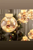 MAGICLEDCORNER Kartopu Yılbaşı Perde Led Işık thumbnail 1