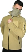 BEJ SOFT SHELL TAKTİK POLAR MONT AVCI 7 CEP thumbnail 2