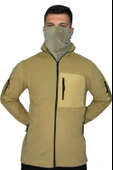 BEJ SOFT SHELL TAKTİK POLAR MONT AVCI 7 CEP thumbnail 1