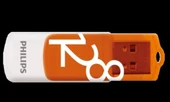 Philips Fm12fd05b, 128gb, Usb 2.0, Vivid, Turuncu, Flash Disk thumbnail 2