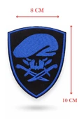 Single Sword Nakış Patch - Büyük Boy Bere-Bıçak Peç thumbnail 3