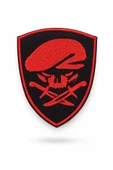 Single Sword Nakış Patch - Büyük Boy Bere-Bıçak Peç thumbnail 6