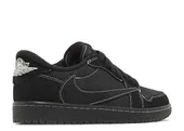 Nike ürdün 1 düşük x Travis Scott siyah Phantom thumbnail 7