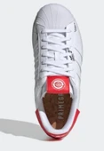 adidas Superstar 'White Vivid Red' GV7672 thumbnail 5