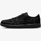 Nike ürdün 1 düşük x Travis Scott siyah Phantom thumbnail 3