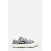 Gri Comme Des Garcons Play Kısa Kalpli Converse thumbnail 1