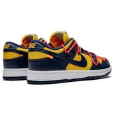 Nike Dunk Low Off-White University Gold Midnight Navy thumbnail 6