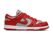Nike Dunk Low Off-White University Red thumbnail 1