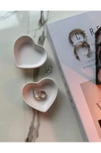 Kalp Görünümlü Dekoratif Tabak 2’li thumbnail 1