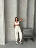 Jogger lastik paça pantolon thumbnail 2