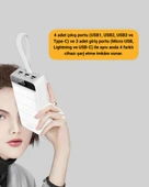 Lightning ve Type-C Girişli 50000mAh Powerbank thumbnail 3