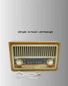 Ahşap Görünümlü Masaüstü Bluetooth Cihaz thumbnail 3