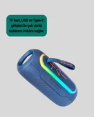 Uzun Pil Ömürlü Bluetooth 5.1 Hoparlör thumbnail 2