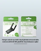 USB WiFi Adaptör – 1200 Mbps Hız thumbnail 3