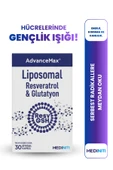 AdvanceMax Lipozomal Resveratrol Glutatyon 30 Kapsül thumbnail 1