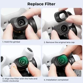 K&F DJI Mini 4 Pro UV Filtresi thumbnail 5
