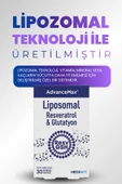 AdvanceMax Lipozomal Resveratrol Glutatyon 30 Kapsül thumbnail 6