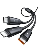 Mcdodo CA-5790 3in1 Typec iPhone Micro Şarj Data Kablo 1,2M thumbnail 1