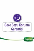 Depend Kadın Emici Külot Orta Boy (M) 30’lu thumbnail 2
