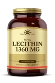 Solgar Soya Lecithin 1360 mg 100 Kapsül thumbnail 3