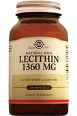 Solgar Soya Lecithin 1360 mg 100 Kapsül thumbnail 1