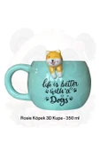 Köpek Figürlü Seramik Kupa 350 ml thumbnail 1