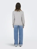 ONLY Bayan Polo Yaka Sweatshirt 15356689 thumbnail 2