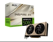 MSI GEFORCE RTX 5060 8G INSPIRE 2X OC 128BIT thumbnail 1