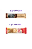Nescafe Gold 2gr 100'lü + Cafe Mate 5gr 100'lü thumbnail 1