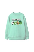Minecraft Çocuk Sweatshirt thumbnail 2