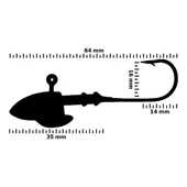 Fishika 2509 #3/0 15gr Fish Jig Head thumbnail 2
