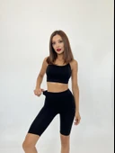 13152 FİTİLLİ ŞORT-SİYAH thumbnail 2