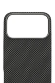 Carbon Weave Magsafe iPhone 17 Pro Max Titanyum Gri thumbnail 1