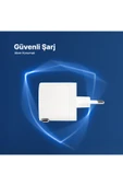 SmartCharger GAN 65W PD Seyahat Hızlı Şarj Aleti USB-C + Dahili PD 65W 70cm USB-C Şarj Kablosu thumbnail 4