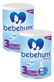 Bebehum 3 Numara Teneke Devam Sütü 9-12 Ay 400 gr x 2 Adet thumbnail 1