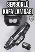 Mey İthalat® Kafa Lambası Kamp Lambası Sensörlü Şarjlı Ayarlanabilir thumbnail 2